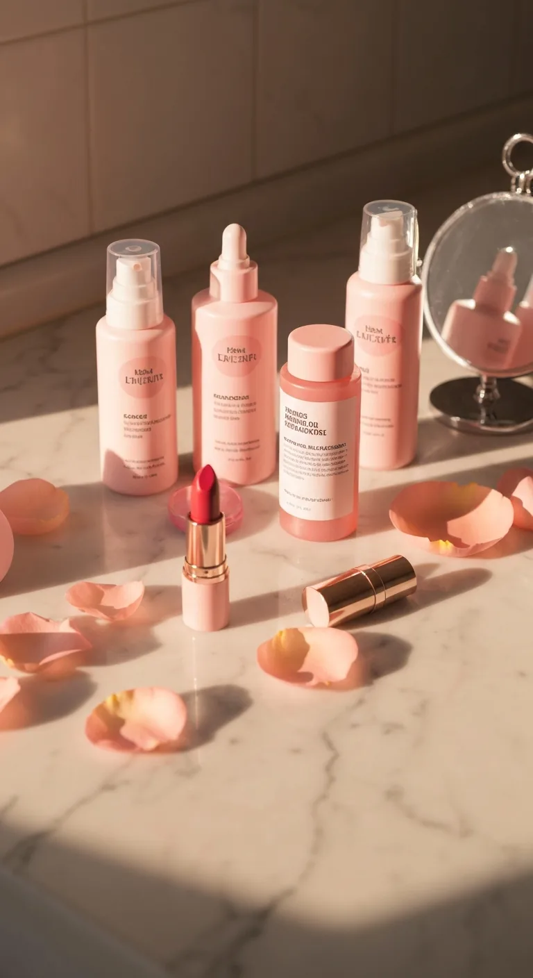UGC haul flatlay